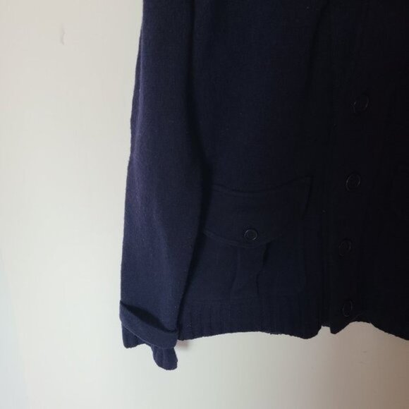 Fendi Blue Mens Coat Jacket Wool Blend XL - Picture 5 of 15